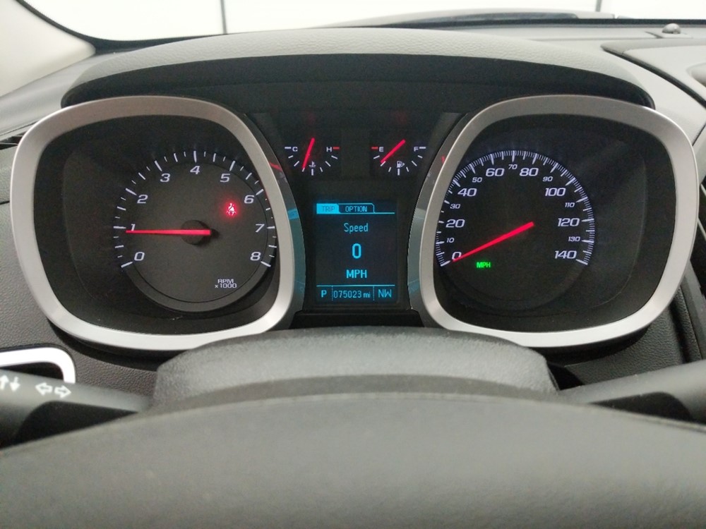 2015 Chevrolet Equinox - Odometer Close Up