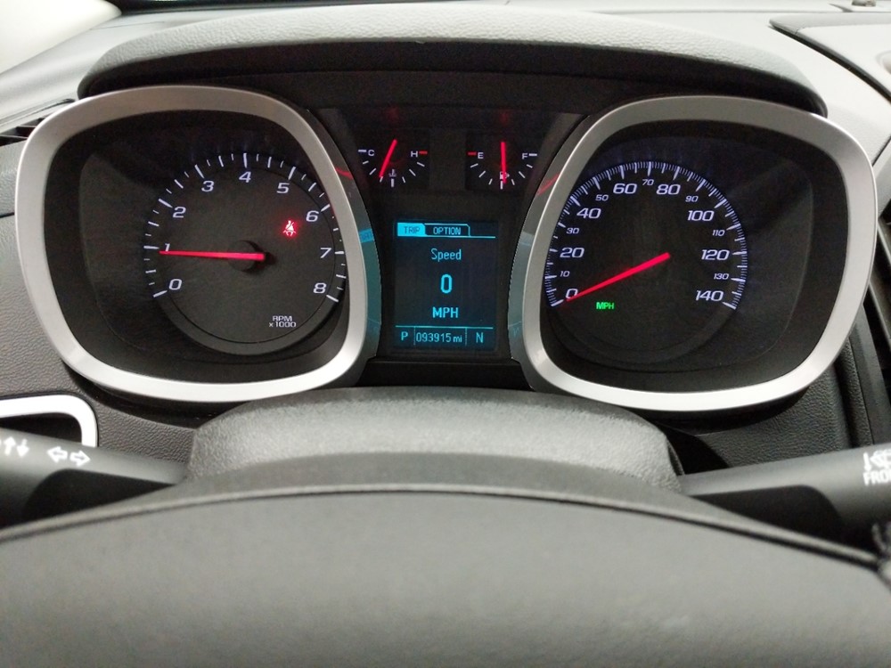 2015 Chevrolet Equinox - Odometer Close Up