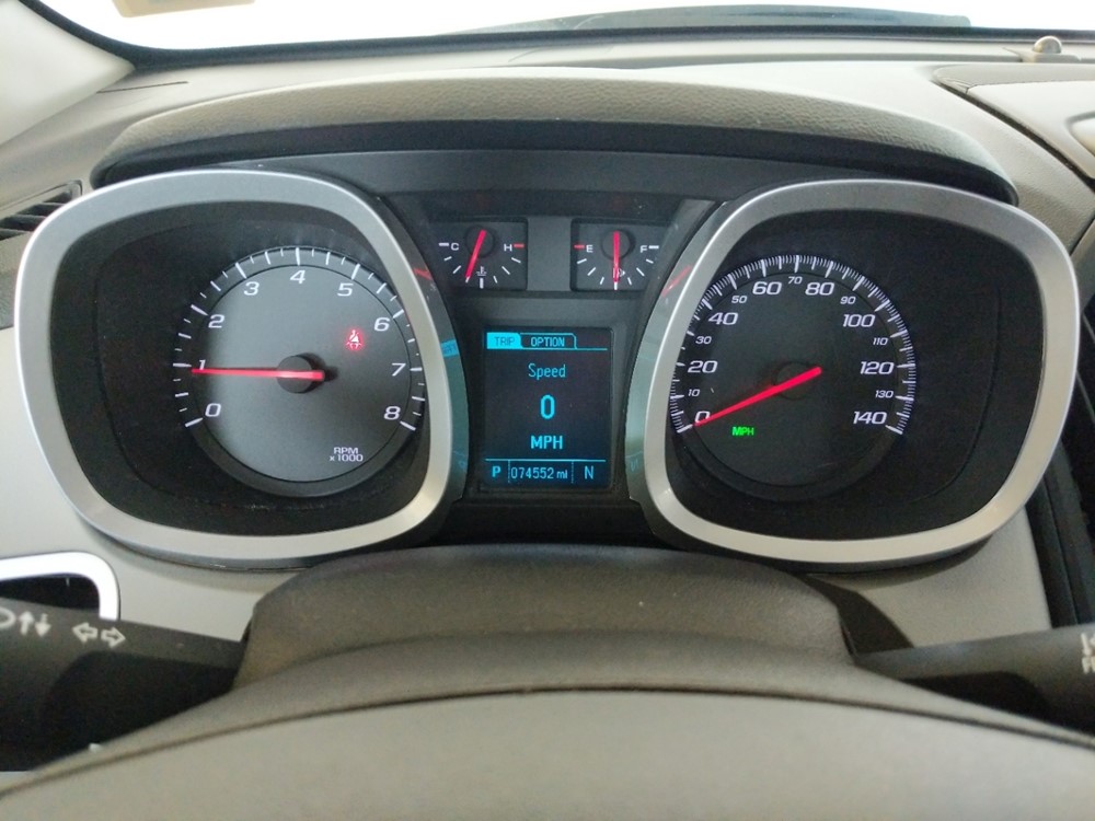 2017 Chevrolet Equinox - Odometer Close Up