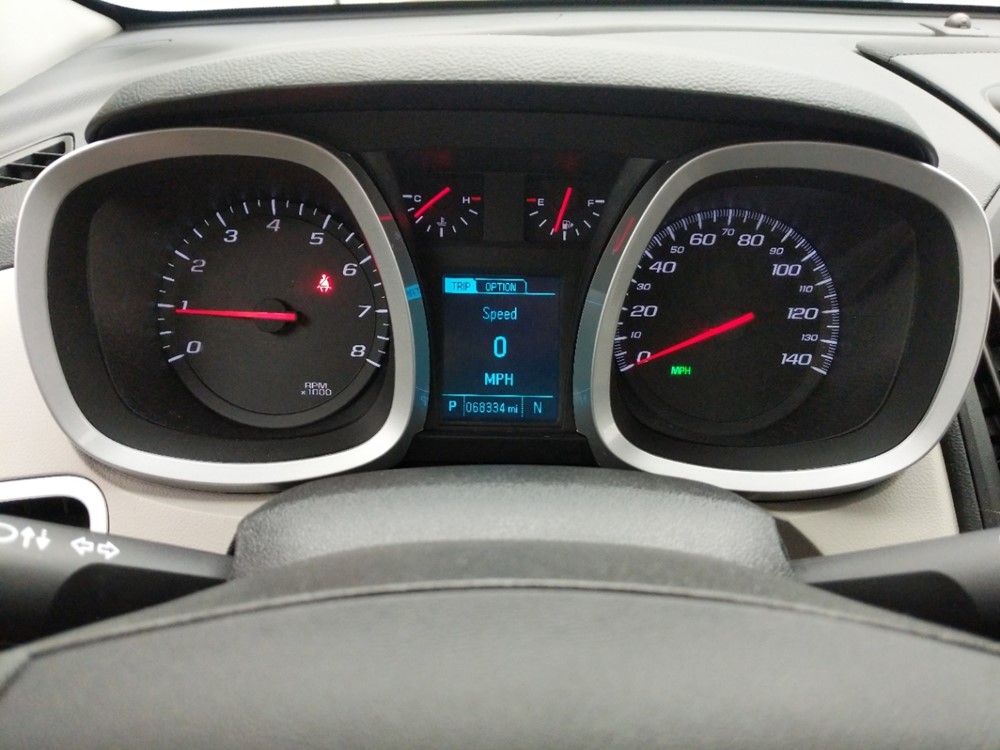 2017 Chevrolet Equinox - Odometer Close Up