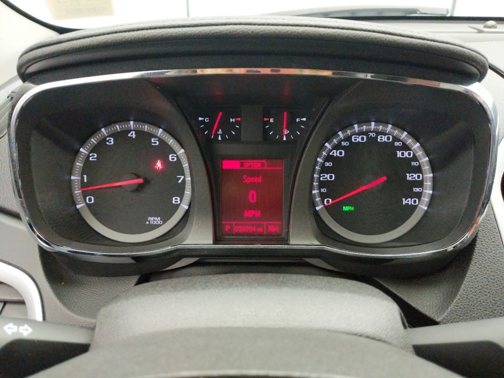2016 GMC Terrain - Odometer Close Up