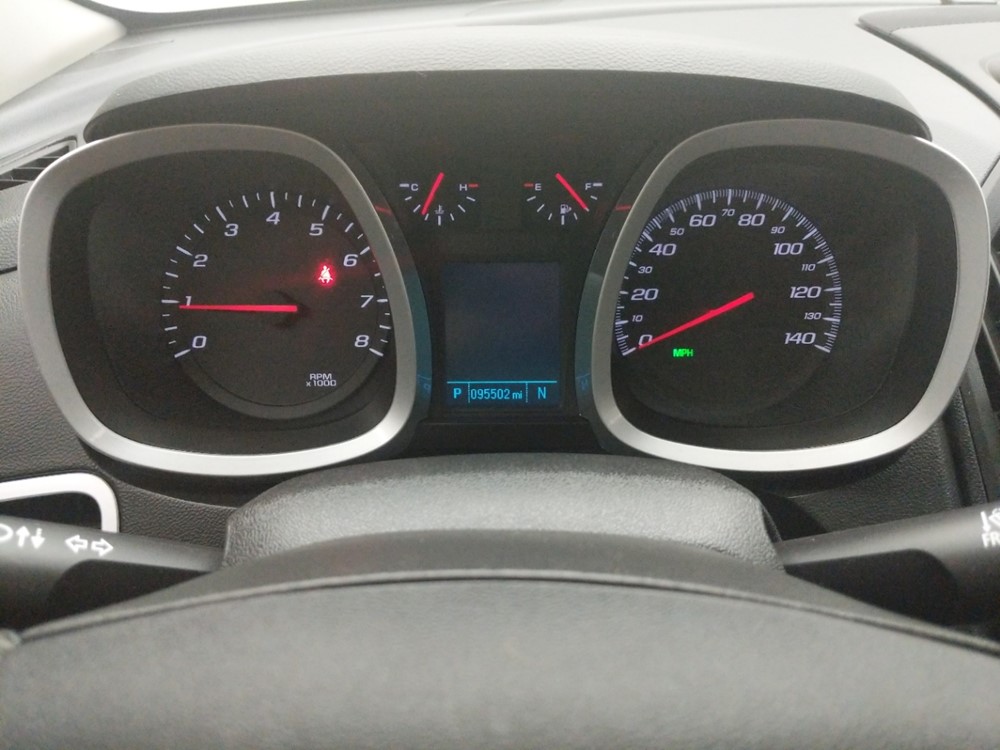 2016 Chevrolet Equinox - Odometer Close Up