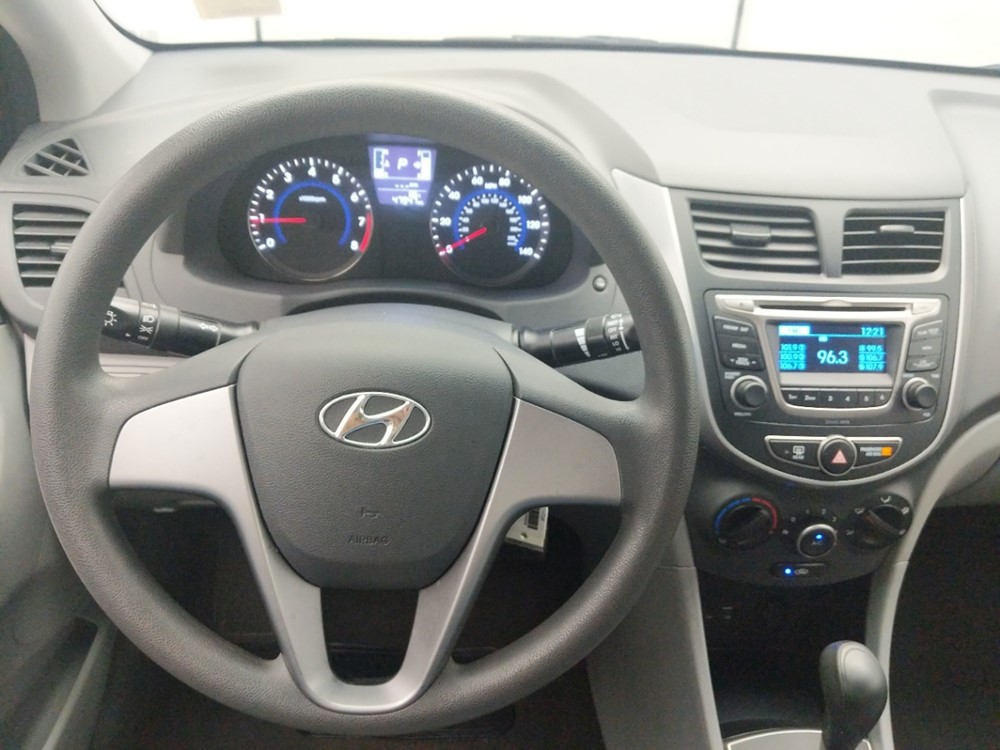 2017 Hyundai Accent - Driver Dash