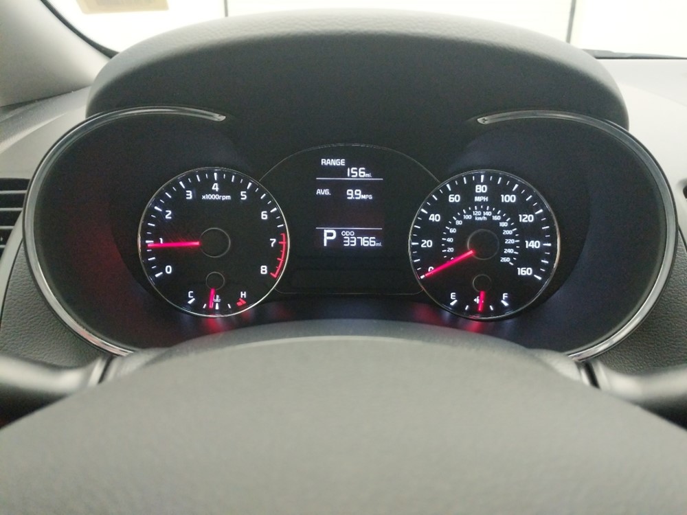2016 Kia Forte - Odometer Close Up