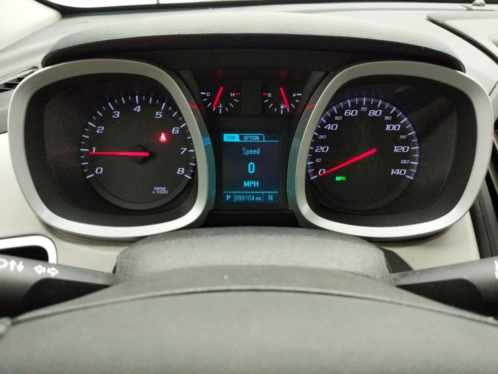 2016 Chevrolet Equinox - Odometer Close Up