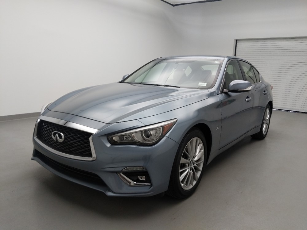 Driver Front Bumper Used 2018 INFINITI Q50 Driver Front Bumper