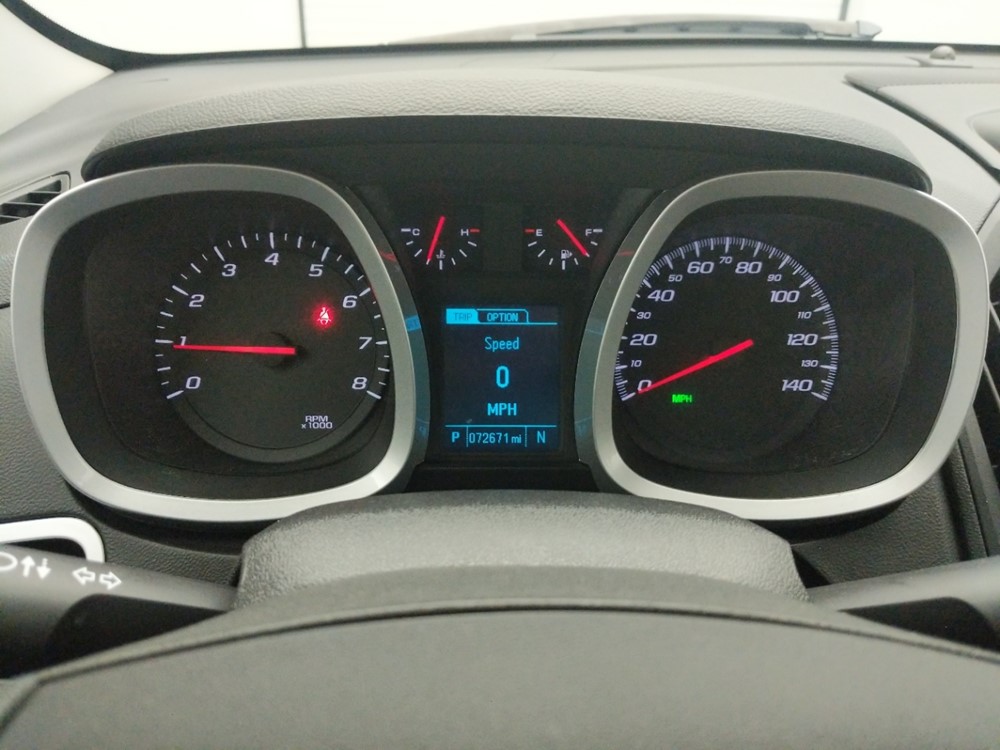 2017 Chevrolet Equinox - Odometer Close Up