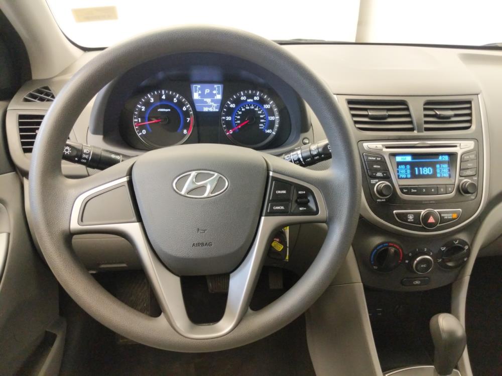 2017 Hyundai Accent - Driver Dash
