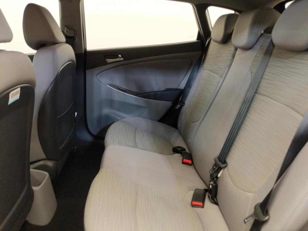 2017 Hyundai Accent - Driver Rear Seat