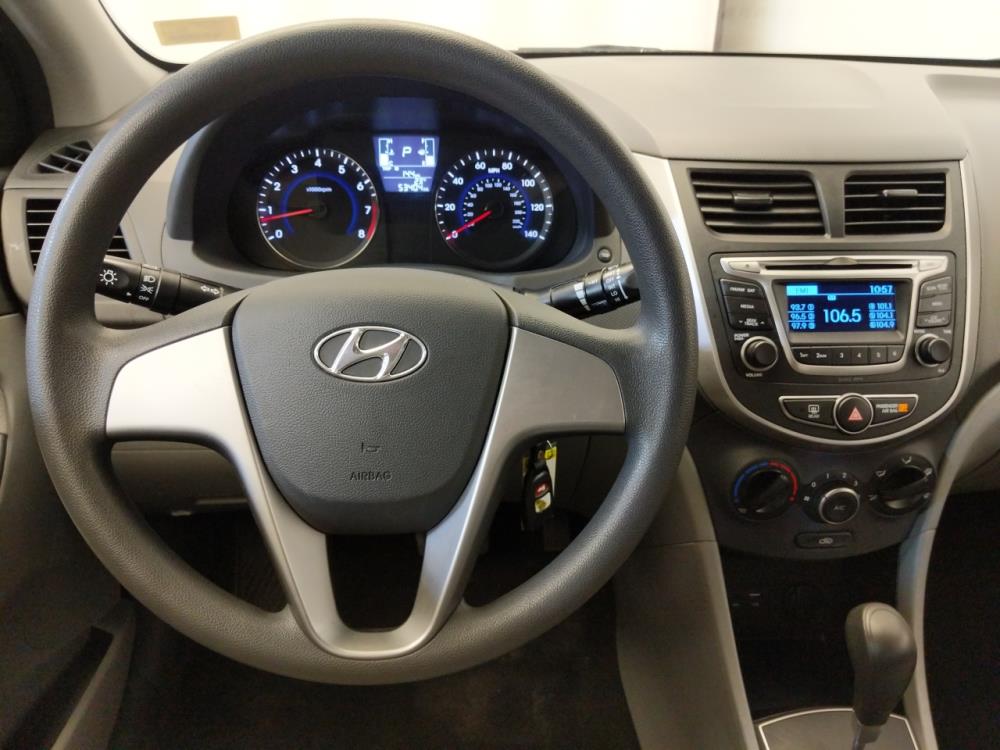 2016 Hyundai Accent - Driver Dash