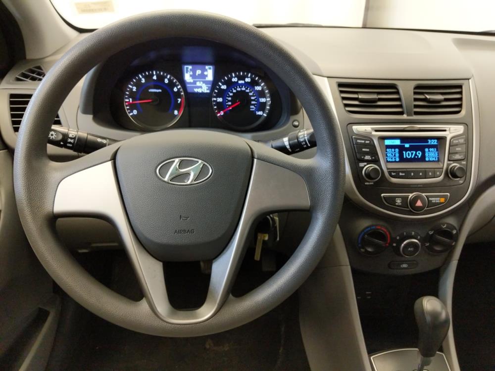 2016 Hyundai Accent - Driver Dash