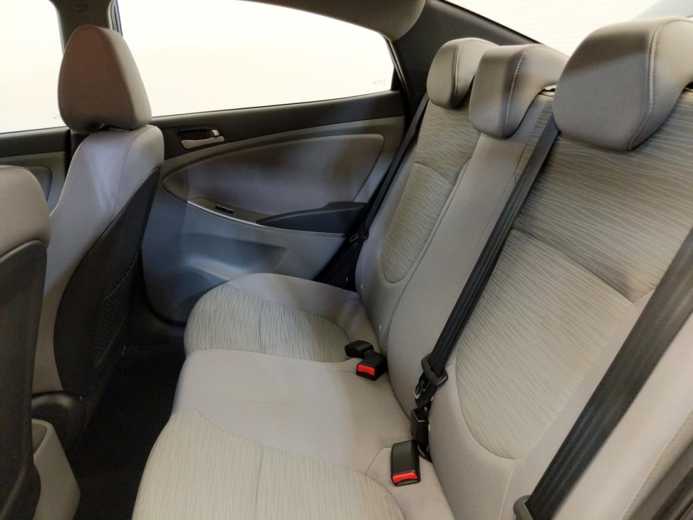 2016 Hyundai Accent - Driver Rear Seat