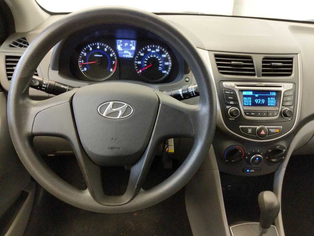 2015 Hyundai Accent - Driver Dash