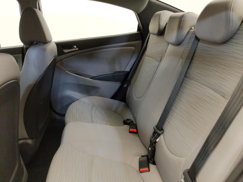 2015 Hyundai Accent - Driver Rear Seat