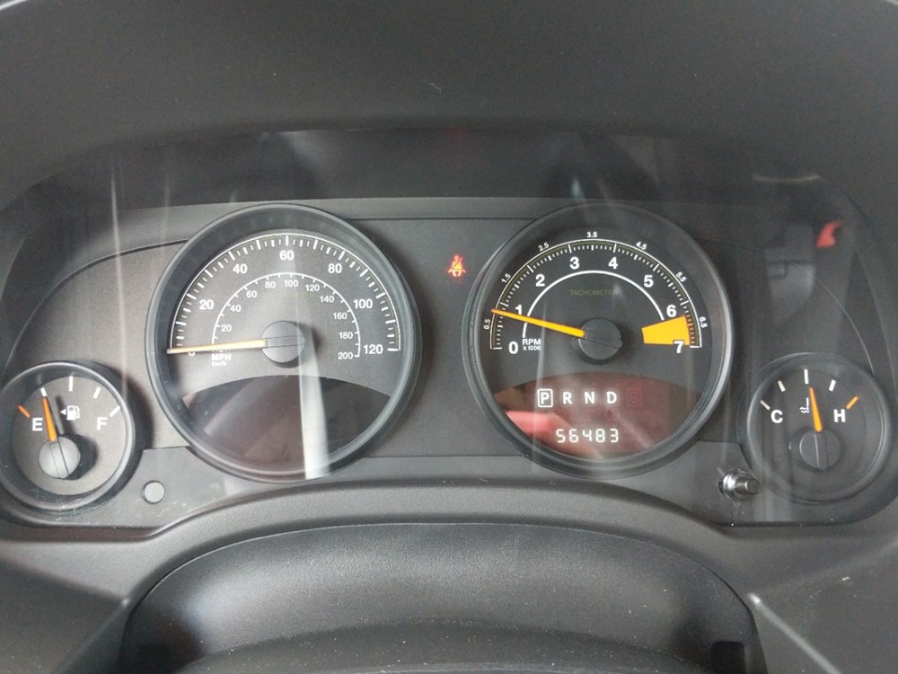 2016 Jeep Compass - Odometer Close Up