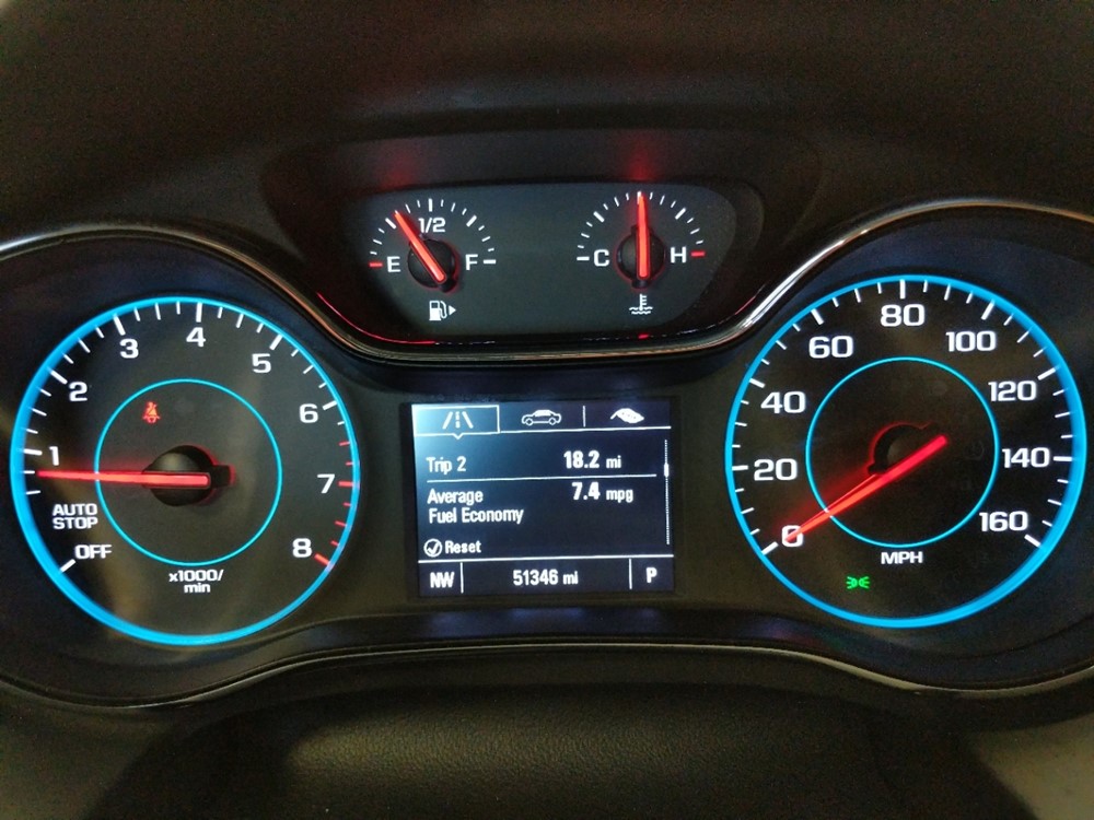2017 Chevrolet Cruze - Odometer Close Up