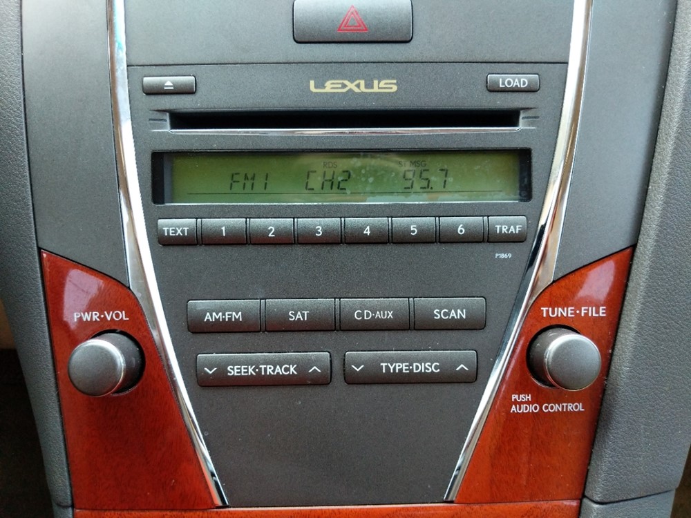 2012 Lexus ES 350 - Odometer Close Up