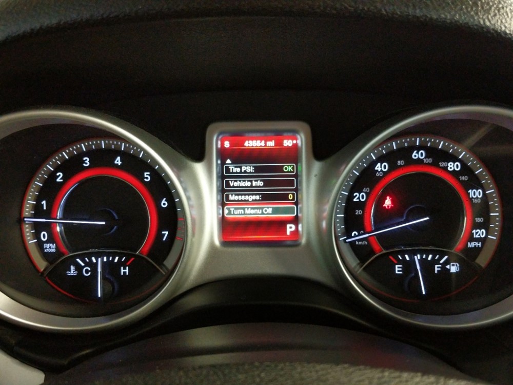 2017 Dodge Journey - Odometer Close Up