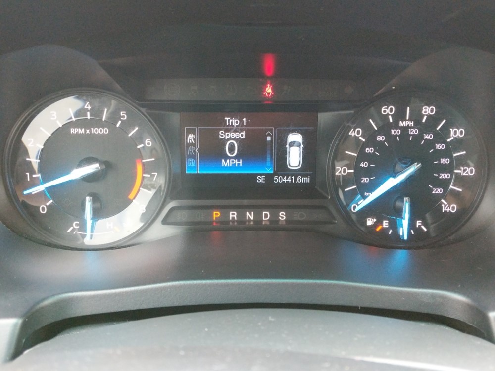 2017 Ford Explorer - Odometer Close Up