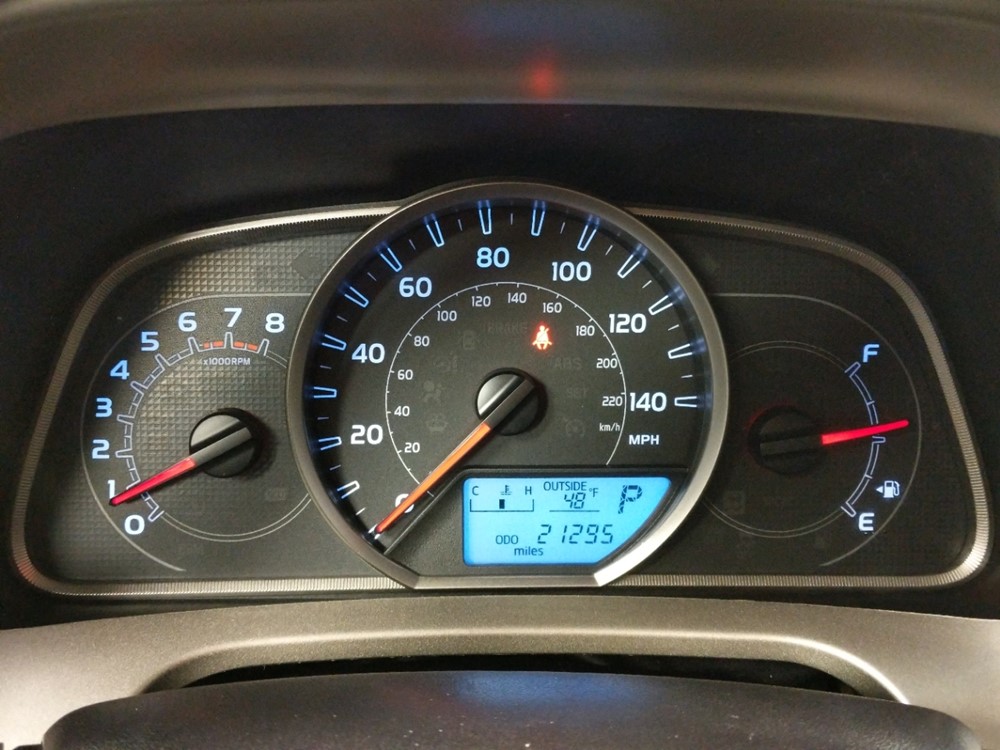 2015 Toyota RAV4 - Odometer Close Up