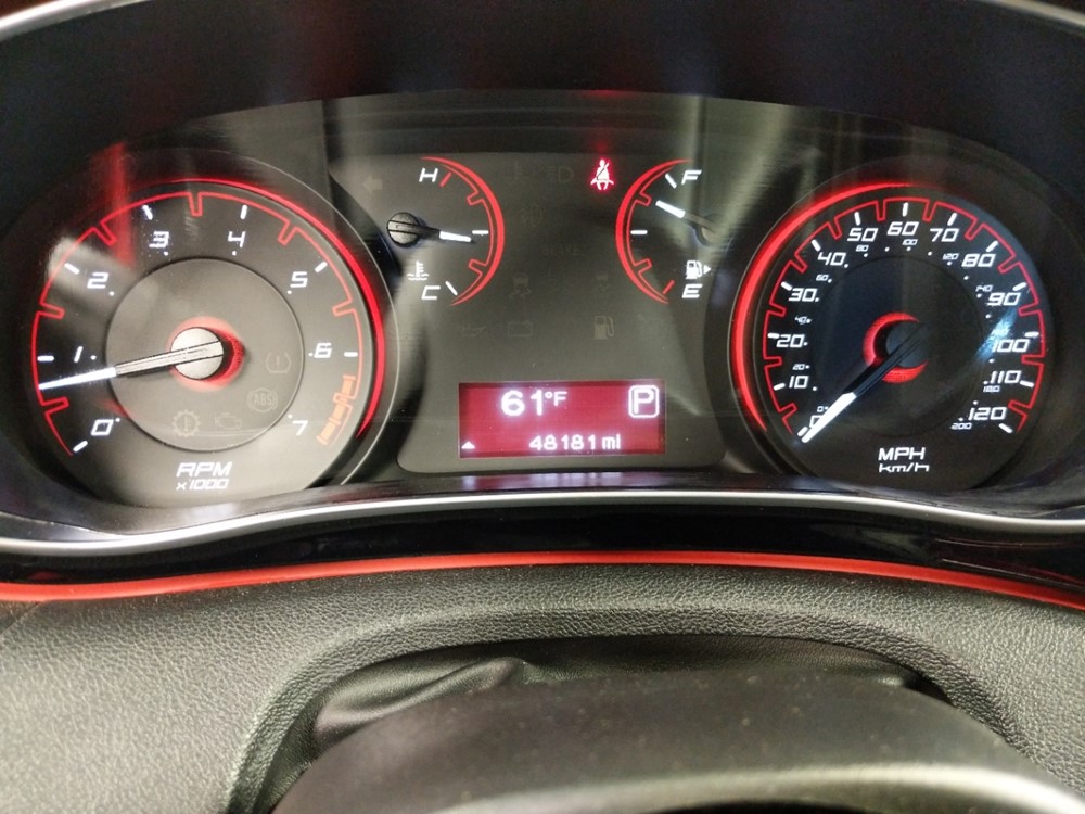 2016 Dodge Dart - Odometer Close Up