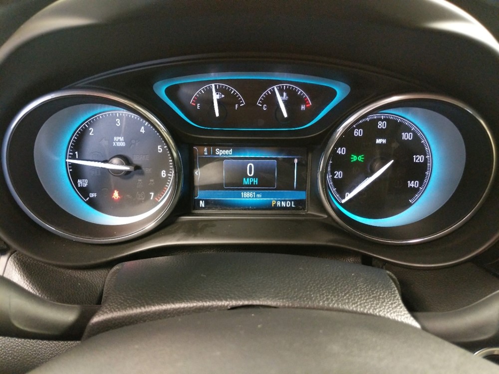 2017 Buick Envision - Odometer Close Up