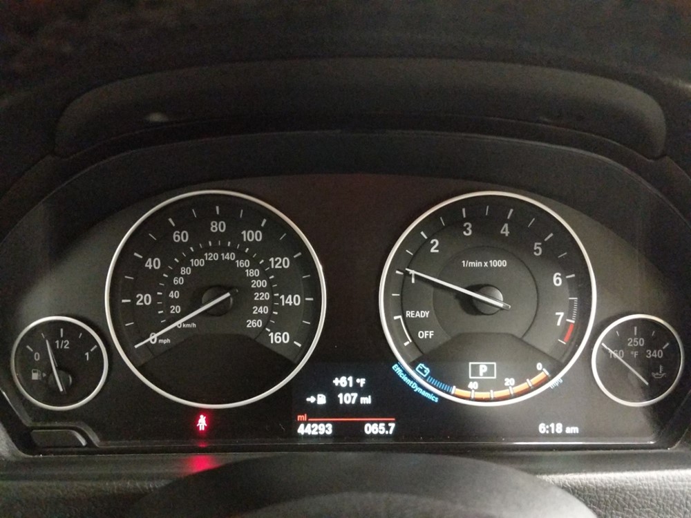 2015 BMW 428i - Odometer Close Up