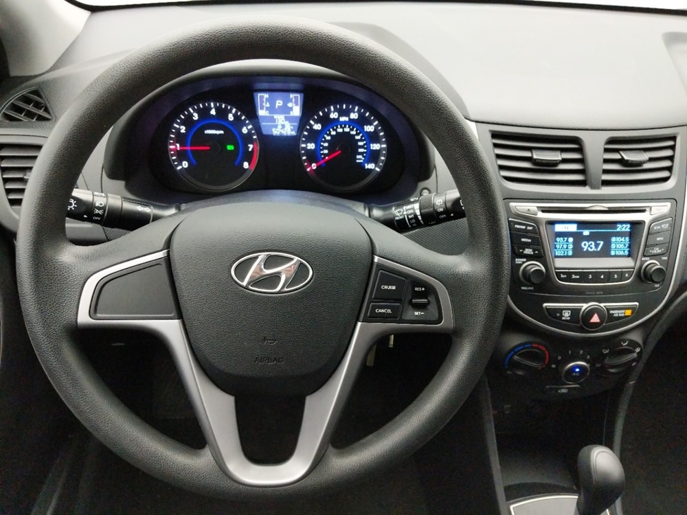 2017 Hyundai Accent - Driver Dash