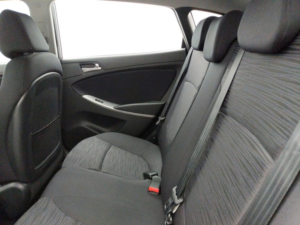 2017 Hyundai Accent - Driver Rear Seat