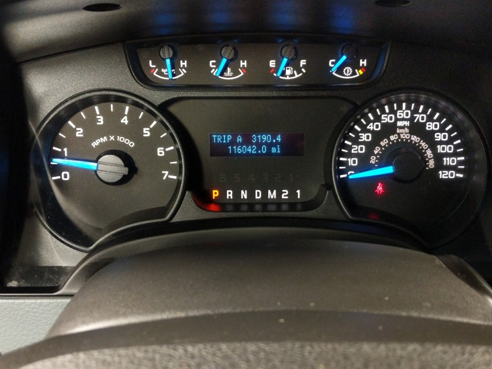 2014 Ford F-150 - Odometer Close Up