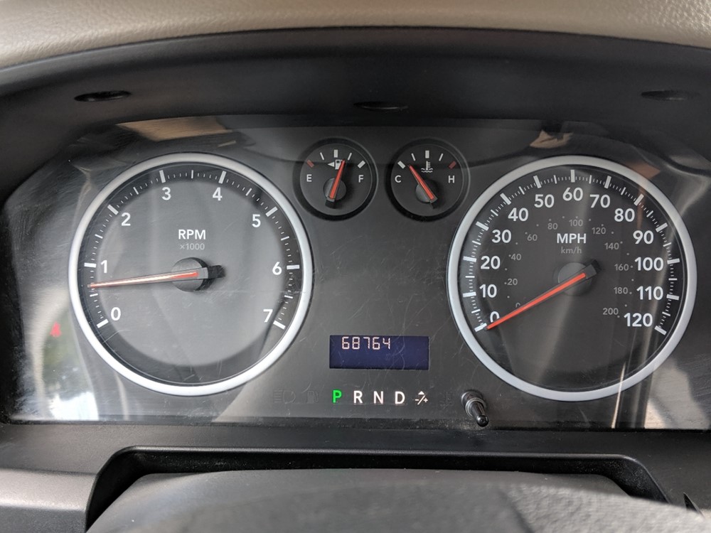 2011 Dodge Ram 1500 - Odometer Close Up