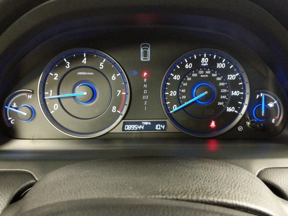 2012 Honda Crosstour - Odometer Close Up