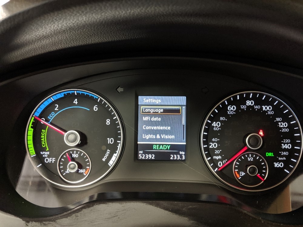 2014 Volkswagen Jetta - Odometer Close Up