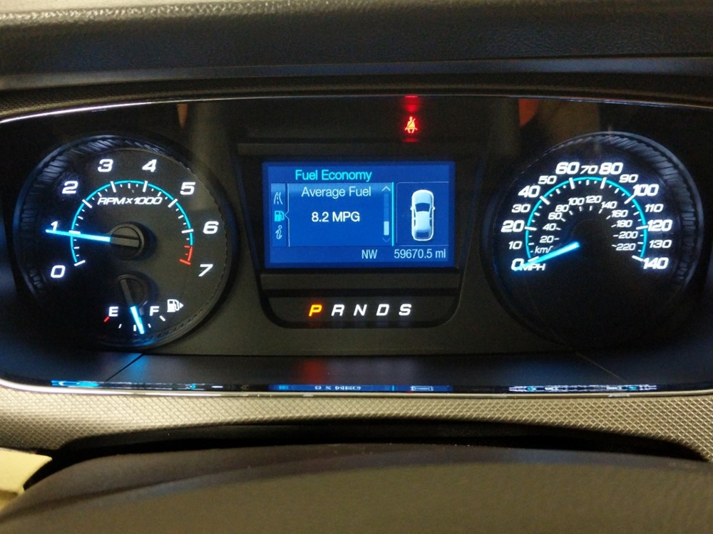 2016 Ford Taurus - Odometer Close Up