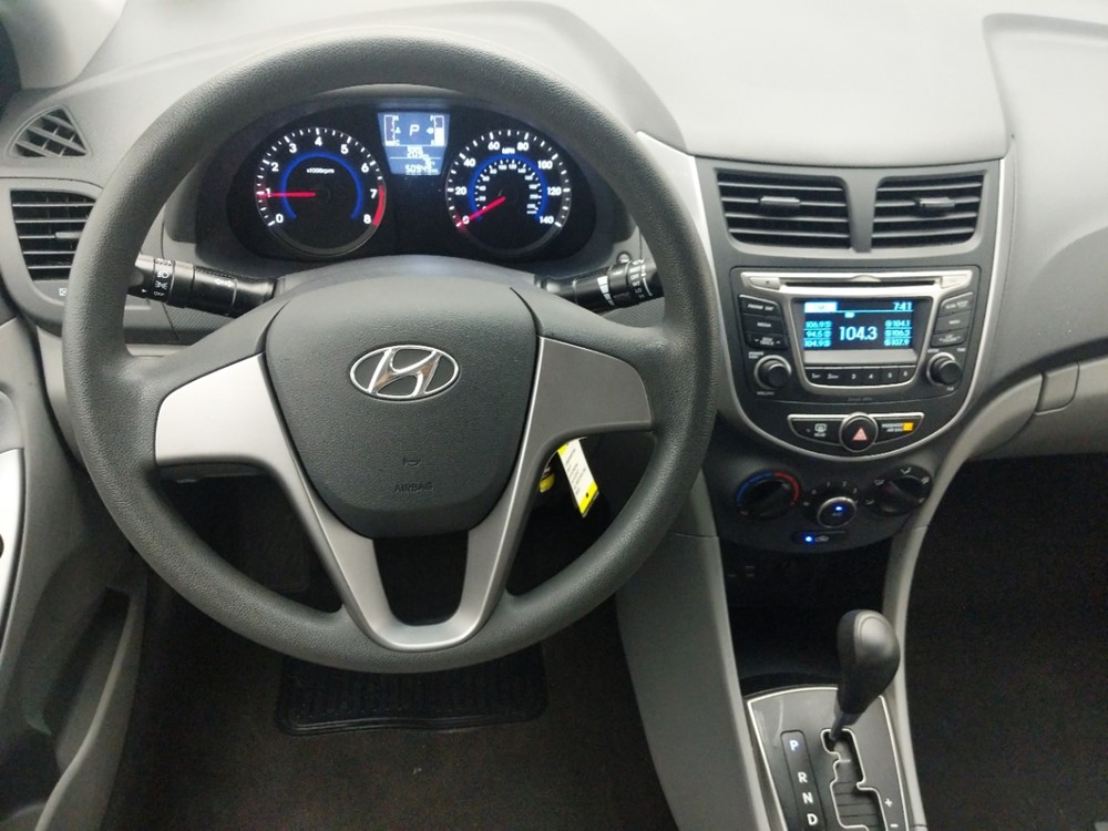 2017 Hyundai Accent - Driver Dash