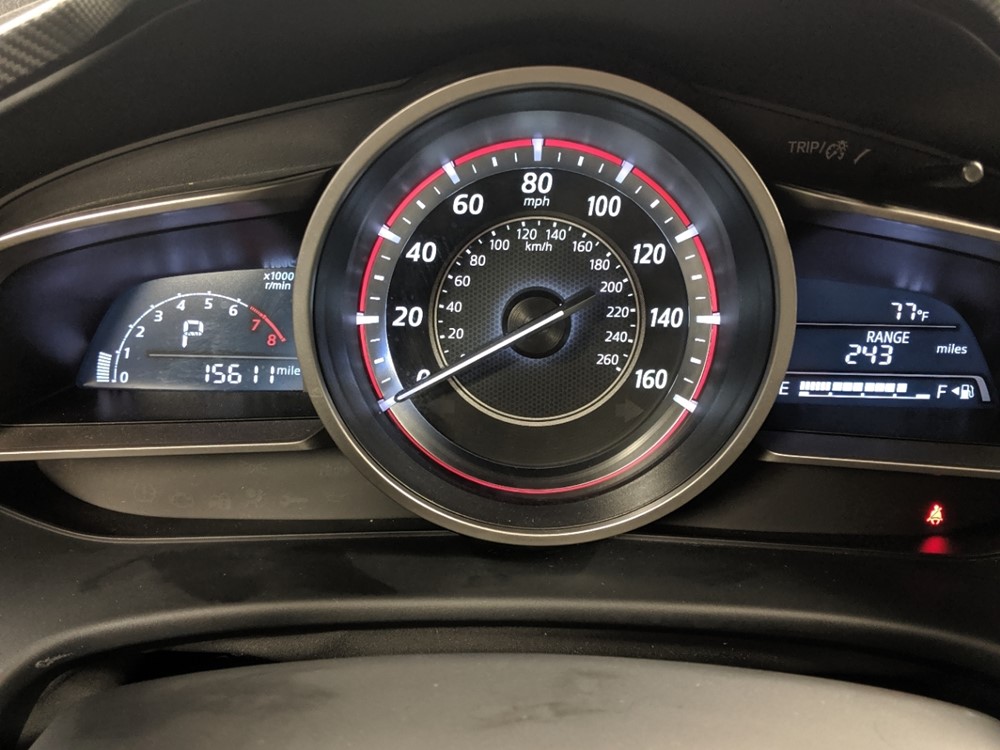 2016 Mazda Mazda3 - Odometer Close Up