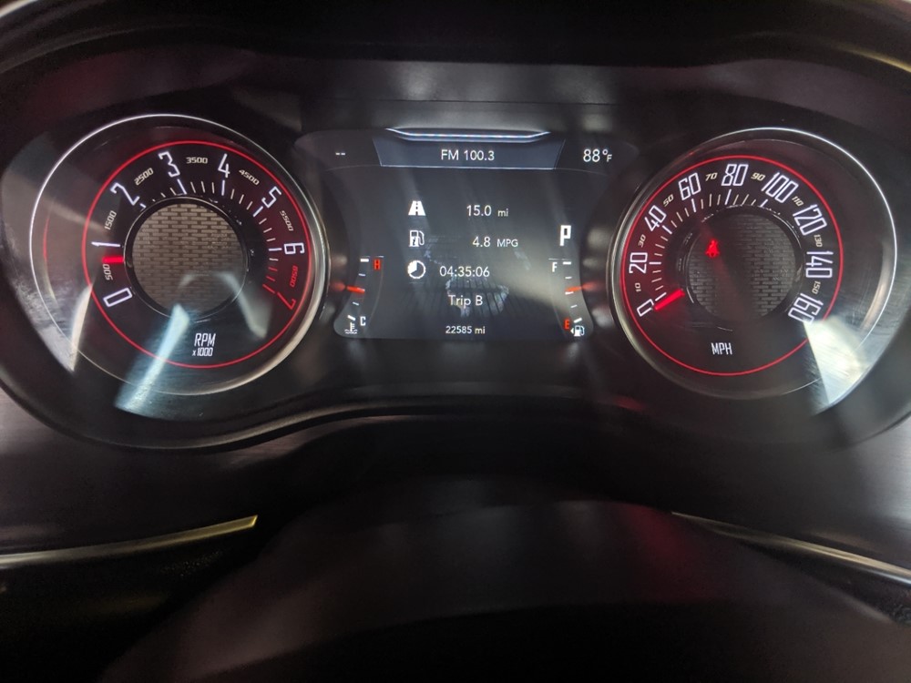 2018 Dodge Challenger - Odometer Close Up