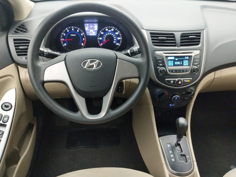 2017 Hyundai Accent - Driver Dash