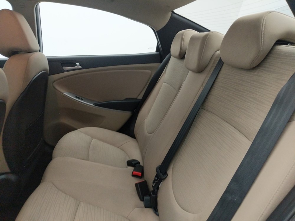2017 Hyundai Accent - Driver Rear Seat