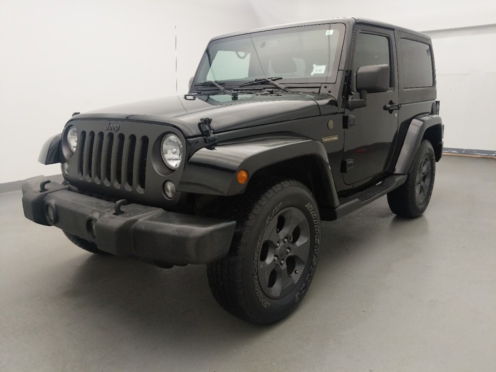 Used 2017 Jeep Wrangler Driver Front Bumper