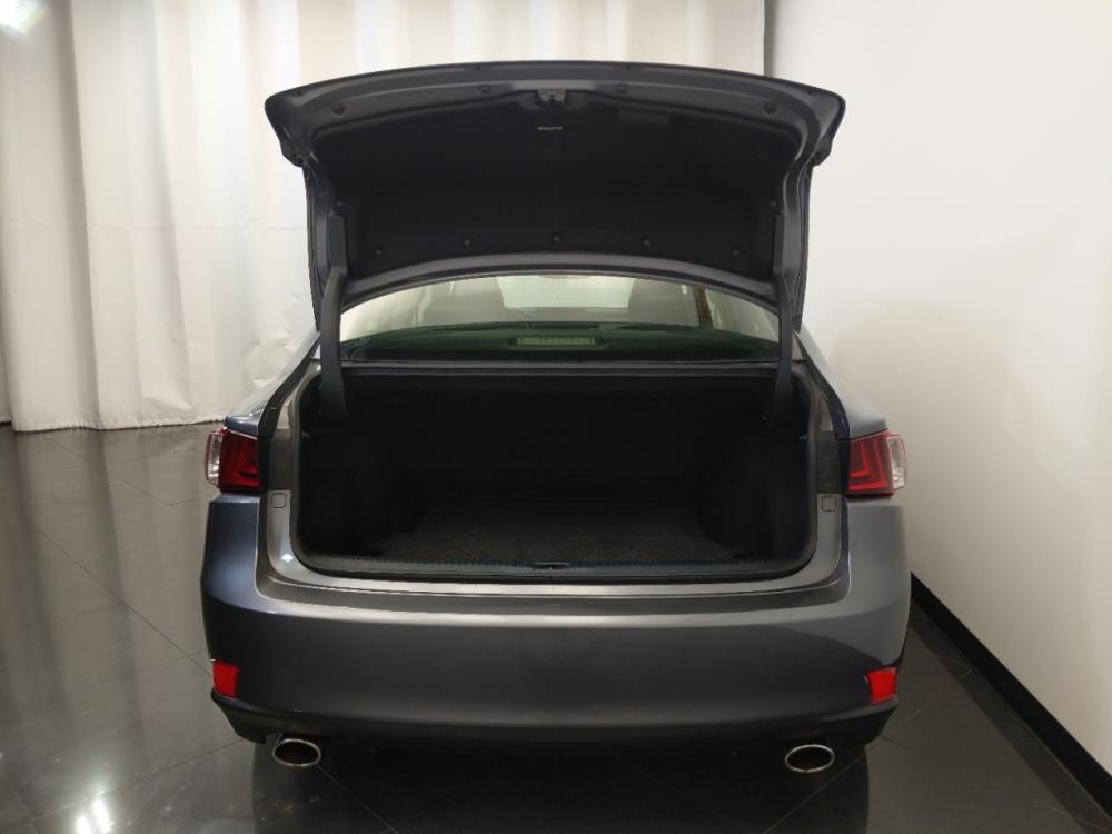 2015 Lexus IS 250 - Trunk