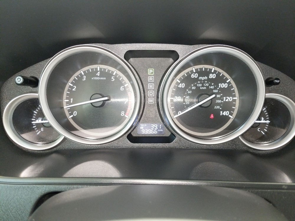 2015 Mazda CX-9 - Odometer Close Up