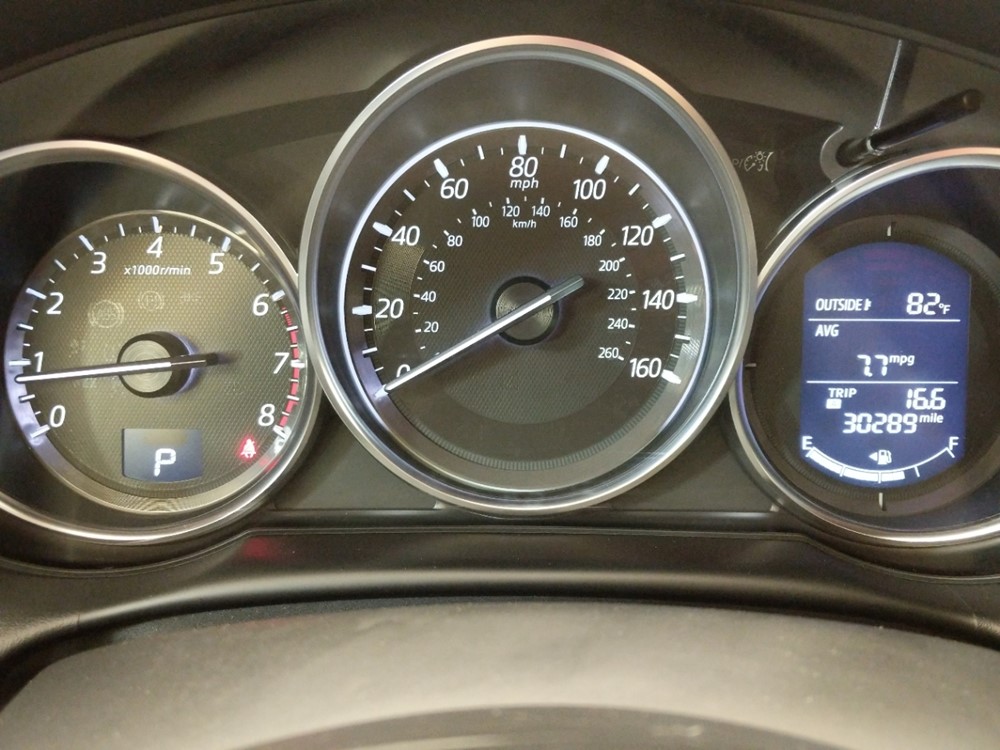 2016 Mazda CX-5 - Odometer Close Up