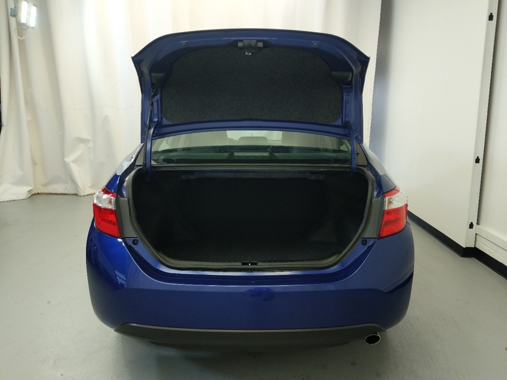2016 Toyota Corolla - Trunk