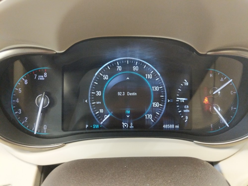 2016 Buick LaCrosse - Odometer Close Up
