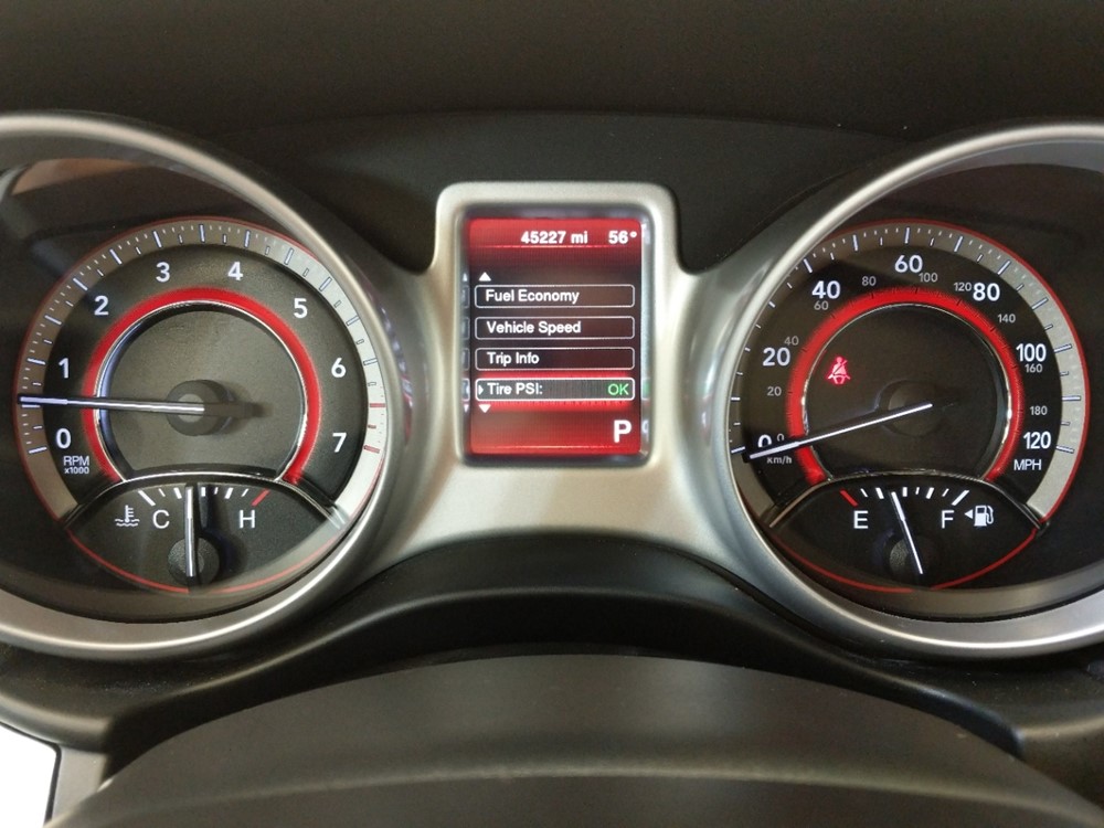 2017 Dodge Journey - Odometer Close Up