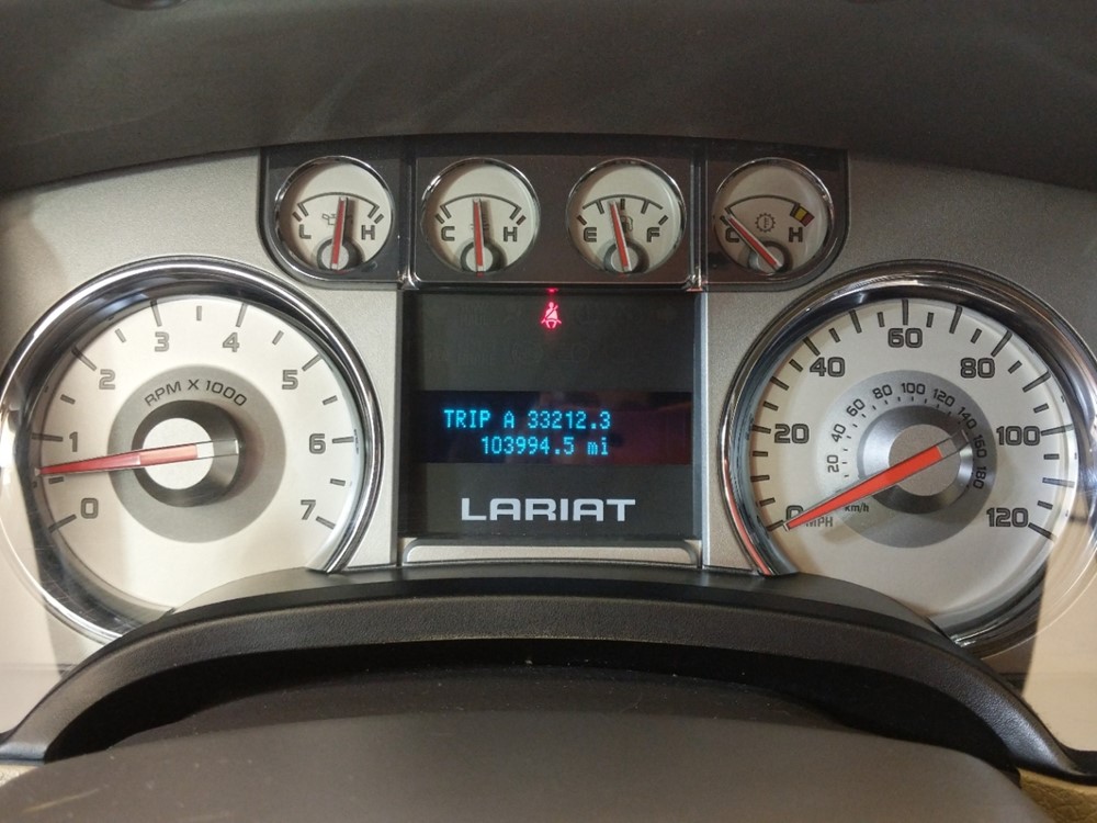 2010 Ford F-150 - Odometer Close Up