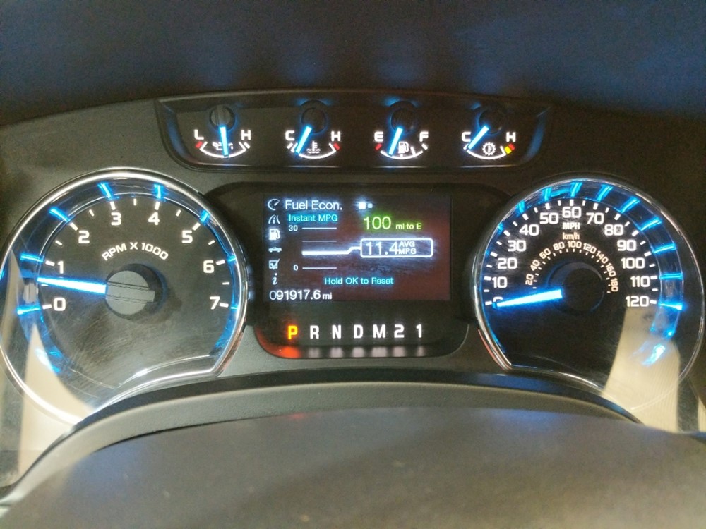 2011 Ford F-150 - Odometer Close Up