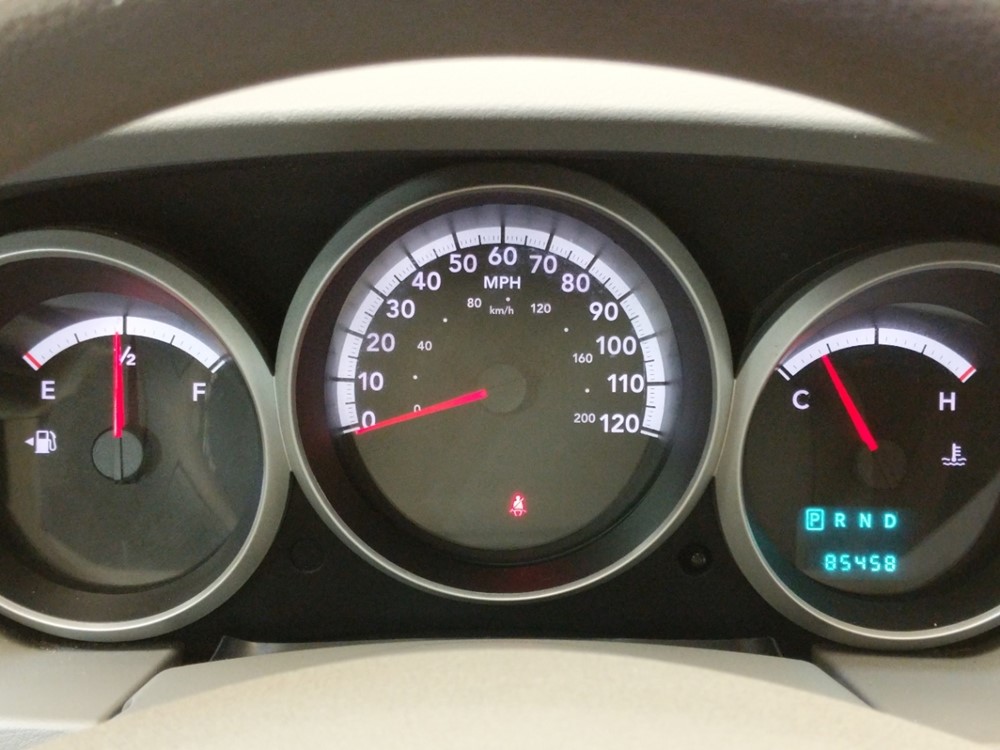 2010 Dodge Grand Caravan - Odometer Close Up