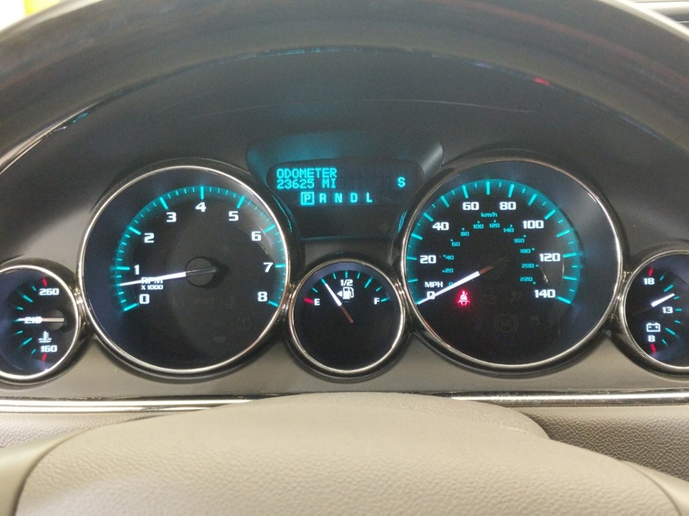 2016 Buick Enclave - Odometer Close Up